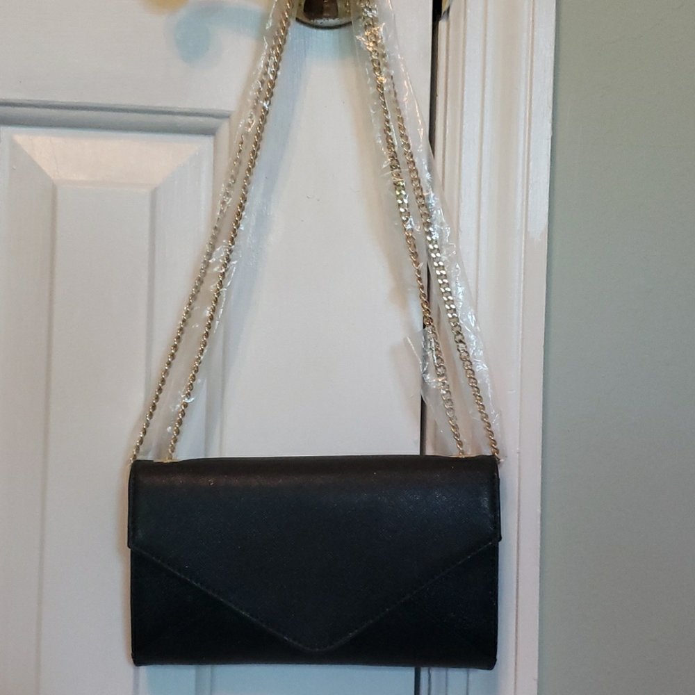 Barney's New York wallet on chain shoulder bag.